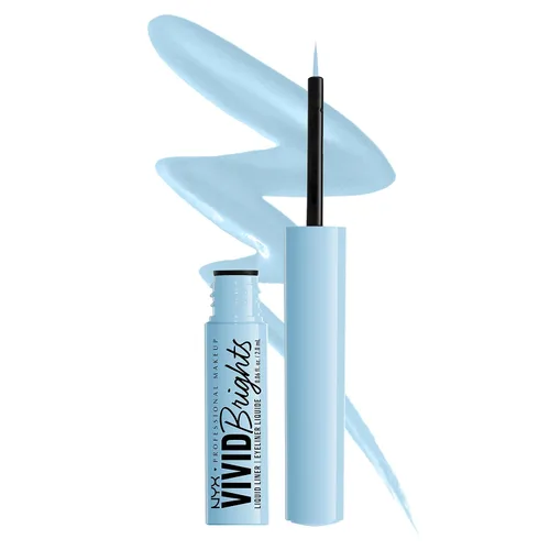 Miniatura 18 de NYX PROFESSIONAL MAKEUP Vivid Brights Delineador Líquido, Delineador de Ojos Resistente a las Manchas con Punta Precisa - On Red 04 en rojo
