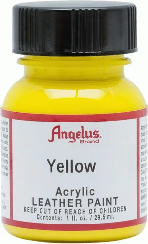 Miniatura 71 de Angelus - Pintura acrílica para cuero, 4 Fl Oz, color blanco - Pintura para cuero profesional flexible, resistente a grietas, arañazos