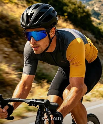 Miniatura 3 de KALIYADI Gafas de sol polarizadas para hombre, lentes de sol polarizadas para ciclismo, gafas de sol deportivas para correr, ciclismo, protección