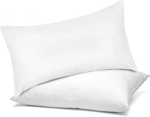 Miniatura 3 de Covers & All Juego de 2 rellenos de almohada, duraderos, suaves, rectangulares, de 12 x 20 pulgadas, 2.64 oz/m², tela no tejida con relleno de fibra