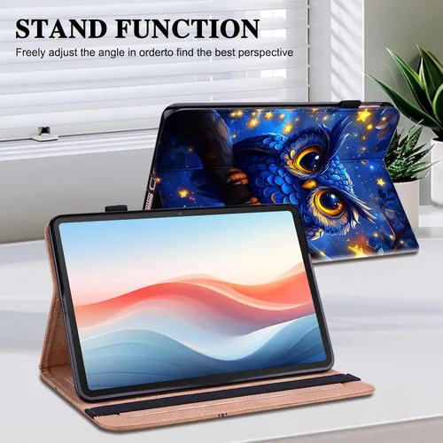 Miniatura 4 de Funda para Samsung Galaxy Tab S5e 10.5 2019 Modelo SM-T720/T725/T727 Tablet con Soporte para Lápiz, Cubierta de Diseño de Billetera con Soporte