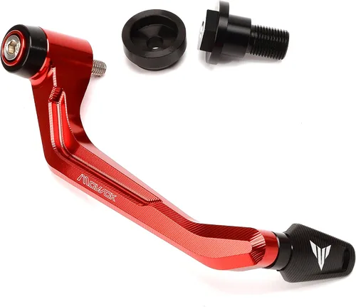 Miniatura 5 de QQLADY Z para Yamaha MT-07 Mt07 MT-09 Mt09 MT10 Mt 10 Empuñaduras de manillar de motocicleta Palancas de embrague de freno Protector X (color: negro)
