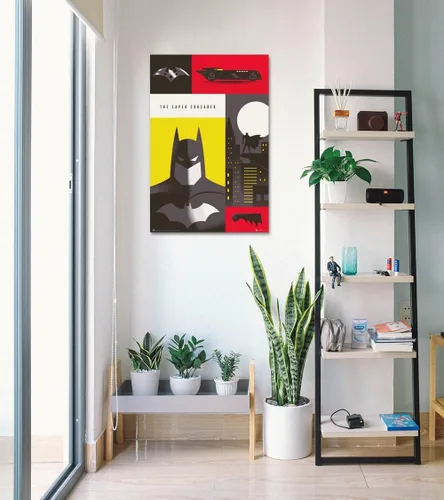 Miniatura 4 de Batman - Póster de DC Comics (The Caped Crusader) (Tamaño: 24 x 36 pulgadas) (juego de póster y tira de pósteres)