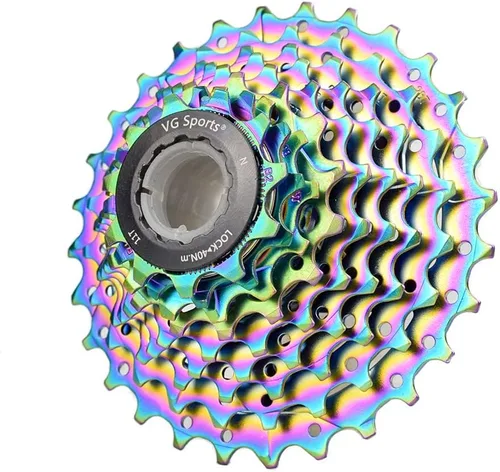 Miniatura 11 de VG SPORTS 9 Speed Cassette 11-25T/11-32T/11-36T/11-40T Bicycle Cassette Fit for Mountain Bike/Road Bike Cassette Compatible with Shimano Sram