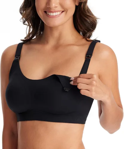 Miniatura 7 de Momcozy Sujetadores de lactancia para lactancia materna, FB016 Jelly Strip Support Comfort Maternity, brasier sin costuras sin costuras