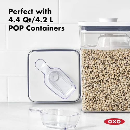 Miniatura 4 de OXO Good Grips accesorios para contenedores POP juego de 3 piezas de cuchara medidora, (paquete de 2)