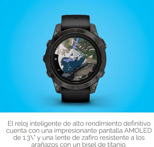 Miniatura 4 de Garmin epix Pro (Gen 2) Edición Zafiro, 47mm, Reloj inteligente de alto rendimiento, Tecnología de entrenamiento avanzada, Linterna incorporada