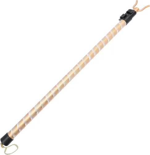 Hemoton Barra de ropa ajustable enganche de metal s ganchos portátil de alcance ajustable palo de armario gancho poste sin taladro soportes de barra