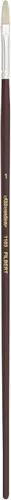 Miniatura 45 de Silver Brush Limited 1903S6 Bristlon Filbert - Brocha para pinturas acrílicas y al óleo, tamaño 6, mango corto Filbert - Mango corto