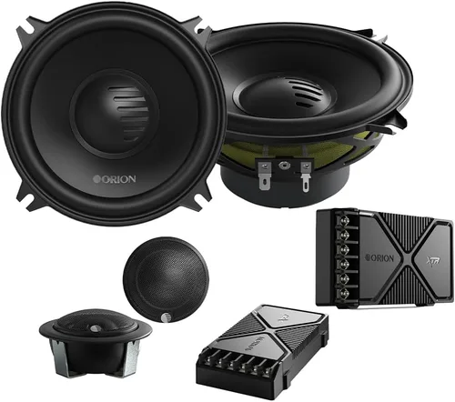 ORION XTR Series XTR55.SC - Sistema de componentes de audio coaxial para automóvil de 2 vías, altavoces de 5.25 pulgadas, rango completo, graves