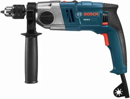 Miniatura 6 de Bosch HD18 – taladro percutor de dos velocidades, 1/2 pulgadas.