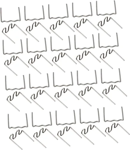 Housoutil 1000pcs Reparación Reparación Alambre de soldadura de plástico Grapas Kit de onda Kit de soldador de plástico Kit de herramientas de