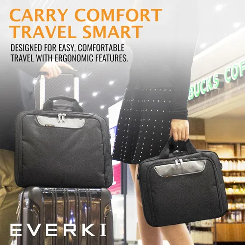 Miniatura 2 de EVERKI Advance - Maletín para laptop de 17.3 pulgadas, maletín de negocios para hombres y mujeres, bolsa de computadora ideal para viajes, bolsa