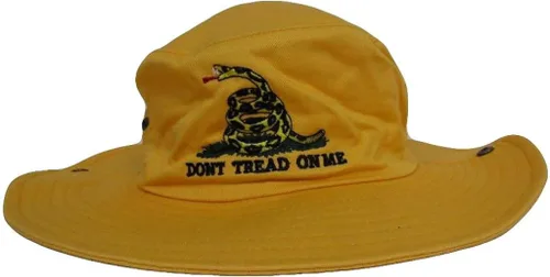 Miniatura 3 de Amarillo Gadsden Tea Party No Tread on Me Cubo Sombrero Cap