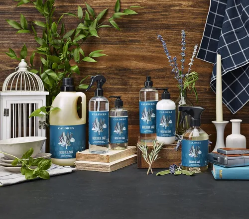 Miniatura 7 de Caldrea Detergente líquido para ropa, eficaz para todas las telas y todas las temperaturas, aroma a salvia azul albahaca, 64 onzas