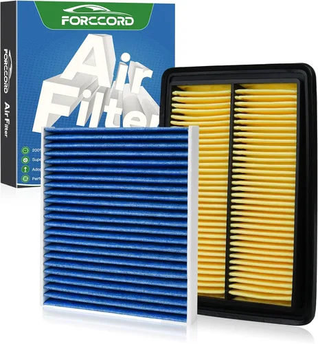 Miniatura 16 de Kit de filtro de aire de motor y de cabina Forccord Compatible con Honda Civic 1.5L 2016 2017 2018 2019 2020 2021 Filtro de cabina de carbón