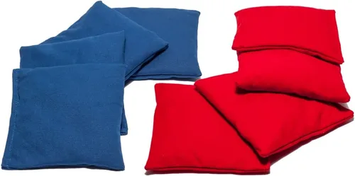 Miniatura 6 de Bolsas de cornhole resistentes al clima (juego de 8) - Tamaño/peso profesional de regulación (16 oz) - Uso en tableros de cornhole profesionales