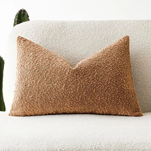 Miniatura 63 de Foindtower Fundas de almohada decorativas con textura de boucle, fundas de almohada sólidas, neutrales, suaves y acogedoras para silla, sofá