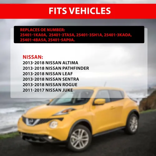 Miniatura 2 de Interruptor de bloqueo de puerta de ventana eléctrica del lado del conductor compatible con Nissan Altima Pathfinder Leaf Sentra Rogue 2013-2018