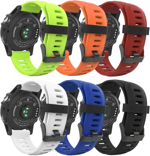 Miniatura 9 de MoKo Correa compatible con Garmin Fenix 3/Fenix 5X, [4 unidades] Correa de repuesto de silicona suave para reloj inteligente Garmin Fenix 3/Fenix 3