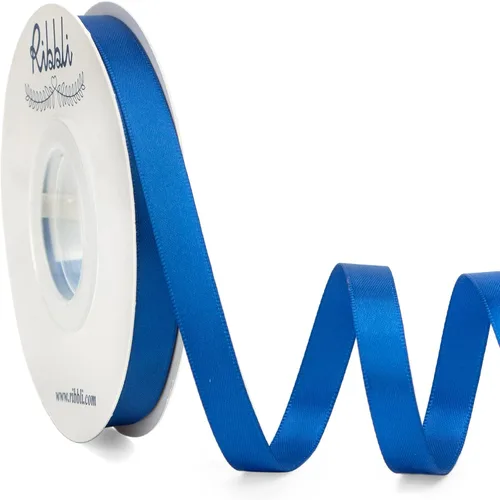 Miniatura 103 de Ribbli - Cinta de satén de doble cara dorada, 1 pulgada x 25 yardas, uso para ramo de lazos, envoltura de regalos, decoración de boda Dorado