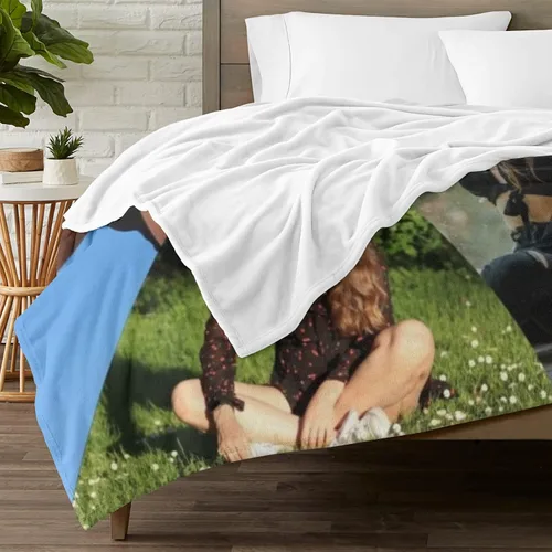 Miniatura 3 de Regalo para mamá y esposa, manta personalizada con 6 fotos, manta personalizada con imagen para familia, amigo, padre, madre, Navidad, cumpleaños