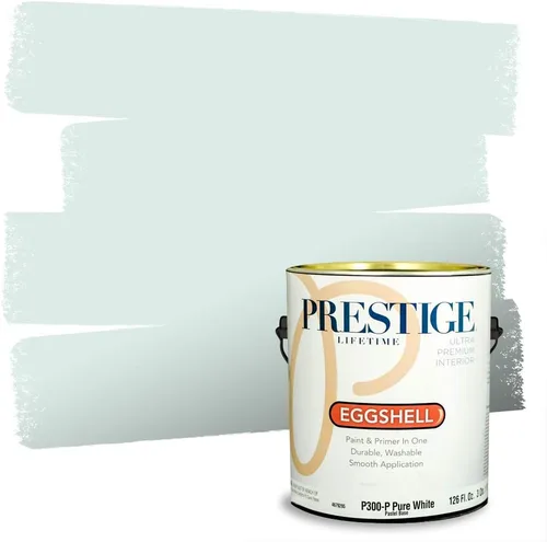 Miniatura 139 de PRESTIGE Pintura interior e imprimación en uno, azul cielo, semi-brillante, 1 galón