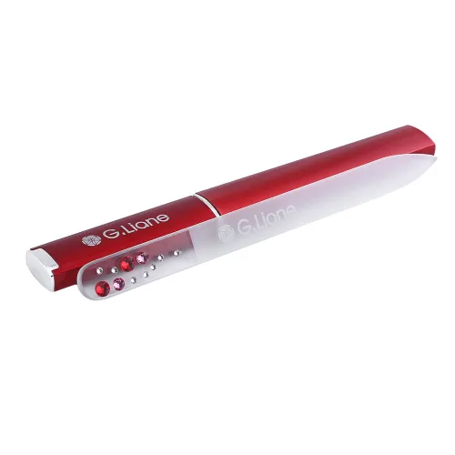 Miniatura 15 de Limas de cristal G. Liane para uñas - Lima doble cara de cristal grabada con estuche
