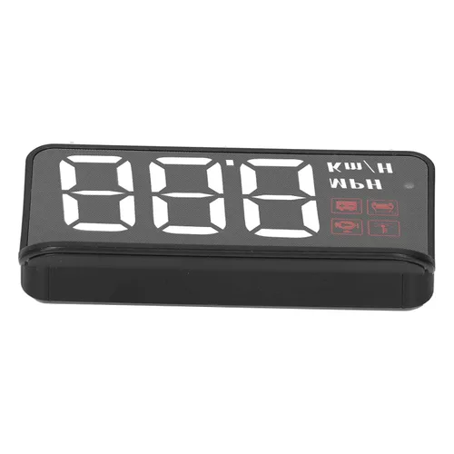 Miniatura 8 de Obdii Hud, velocímetro de coche, Obd2 Hud proyector de parabrisas multifunción medidor de alarma fatiga recordatorio de conducción