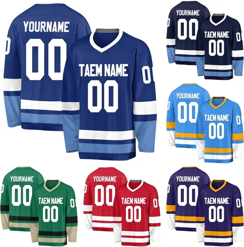 Miniatura 11 de Camisetas de hockey personalizadas para niños y niñas, camiseta de hockey personalizada para niños, regalos de hockey personalizados