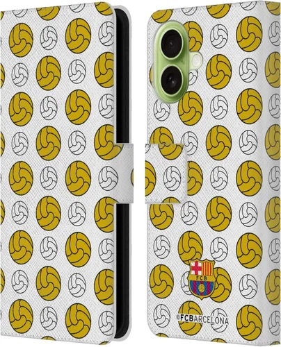 Miniatura 38 de Head Case Designs Funda de piel con licencia oficial del FC Barcelona Ball Pattern Campions compatible con Apple iPhone 11