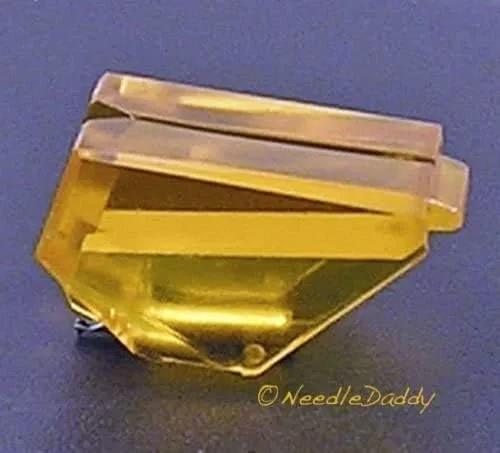 Miniatura 3 de Aguja giratoria STYLUS se adapta a Technics EPC-P53 EPCP53 P-22 P22 P-23 718 AMBER