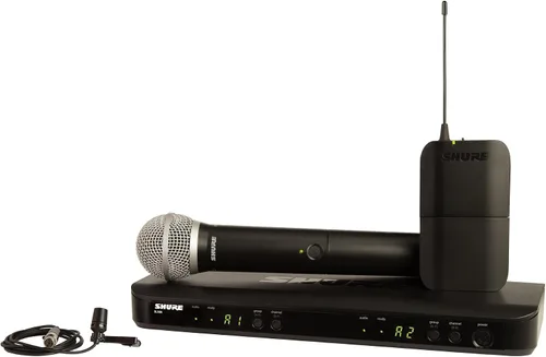 Miniatura 13 de Shure BLX1288/CVL Sistema de Micrófono Inalámbrico - Vida de Batería de 14 Horas, Alcance de 300 Pies, UHF Incluye Micrófonos de Mano y de Solapa