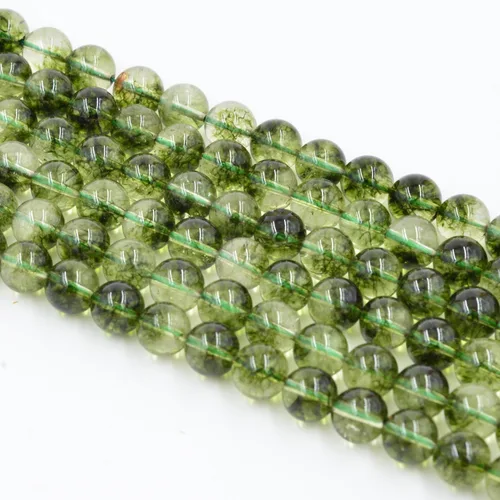 Miniatura 4 de 6mm Cuentas Redondas de Granate para Hacer Joyería DIY, Poder Curativo de Cristal, Piedras Preciosas Sueltas para Hacer Pulseras y Collares, Hilo