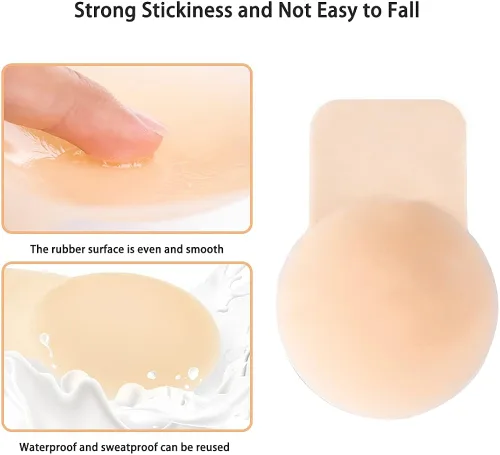 Miniatura 3 de Sujetador adhesivo de silicona reutilizable sin tirantes sujetador adhesivo para pechos grandes sujetador adhesivo para mujeres para empujar hacia