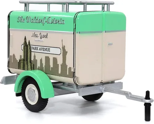 Miniatura 6 de Motor city classics Remolque Waldorf Astoria Escala 1:24 - Verde