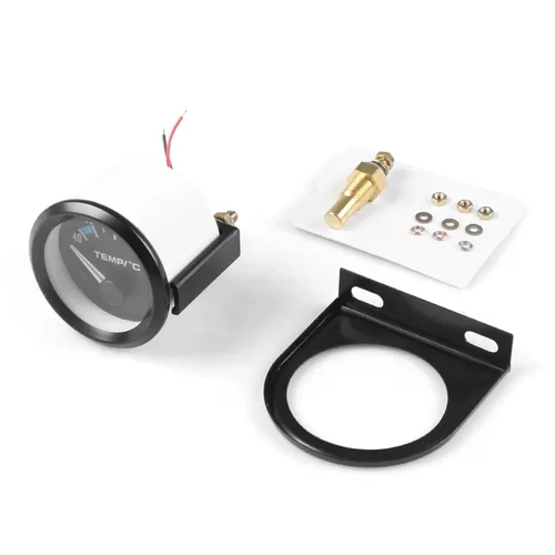 Miniatura 3 de 2" 52mm Car Pointer Water Temperature Gauge 40-120 Celsius Water Temp Gauge Car Meter TT101261