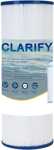 CLARIFY Filtro de repuesto para piscina compatible con PA120, C1200, CX1200RE, Filbur FC-1293, Ultra-B2, Waterway Clearwater II, Pro Clean 125,