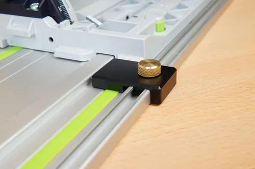 Miniatura 6 de Topes de límite de riel guía compatibles con rieles Festool (aluminio)