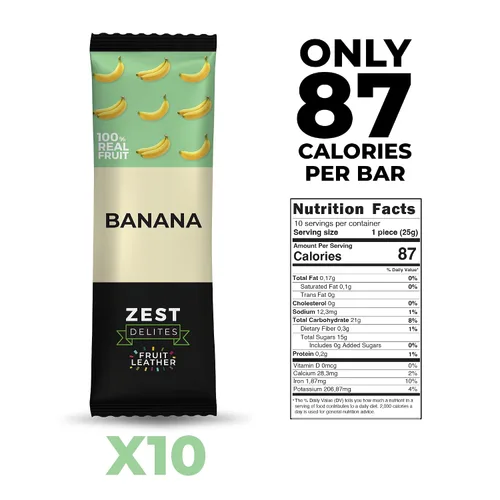 Miniatura 2 de Barras de fruta seca de Zest Delites, aperitivos de cuero de fruta, paquete de aperitivos saludables para adultos y niños, Lavashak, vegano, tiras