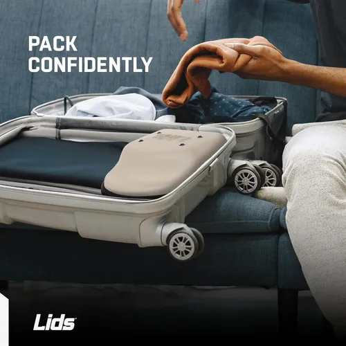 Miniatura 3 de Lids Estuche de viaje para gorras, para 6 sombreros, exterior de camuflaje duradero con interior negro, almacenamiento con asa y correa de hombro