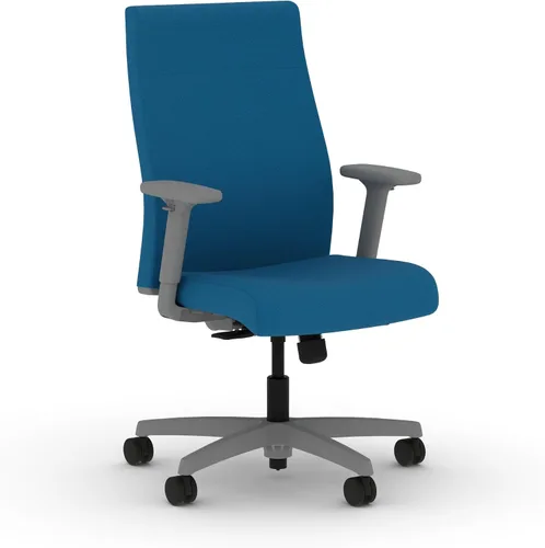 Miniatura 21 de HON Ignition 2.0 - Silla de oficina de tela, tapizada, brazos ajustables, silla de oficina ergonómica ejecutiva reclinable, con inclinación