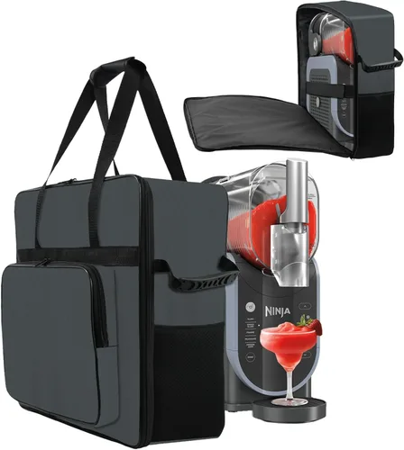 Miniatura 10 de Bolsa de transporte para máquina Ninja SLUSHi Slushie, portátil para exteriores, fabricante de bebidas congeladas, bolsa de viaje, diseño
