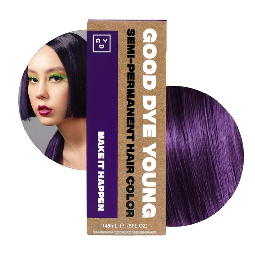 Miniatura 21 de Good Dye Young - Tinte semipermanente para el cabello, vegano y libre de crueldad, color azul, dura hasta 24 lavados, coloración capilar