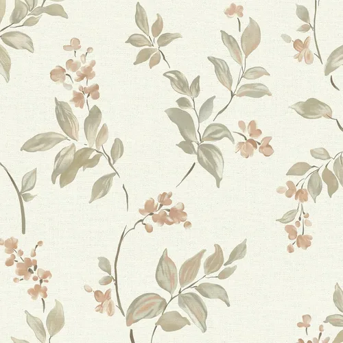 Vinjiasin Papel Tapiz Despegar y Pegar Papel Tapiz Floral Autoadhesivo Removible Papel de Contacto Vintage de Flores y Hojas Papel de Pared para