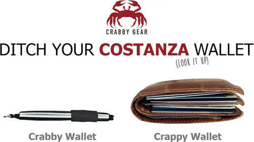 Miniatura 6 de Cartera minimalista fina – Serie Adventure – Lleva tarjetas, efectivo, teléfono, llaves – Se sostiene de forma segura para un fácil acceso – Cartera