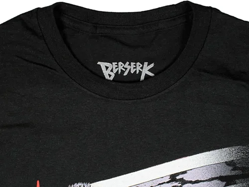 Miniatura 3 de Bioworld Berserk - Camiseta de manga de anime japonés para hombre, Negro