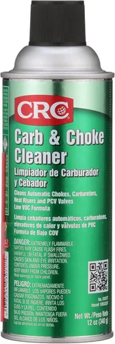 CRC Limpiador de carbohidratos y estranguladores 03077 – 12 onzas de peso en aerosol, limpiador de alto rendimiento