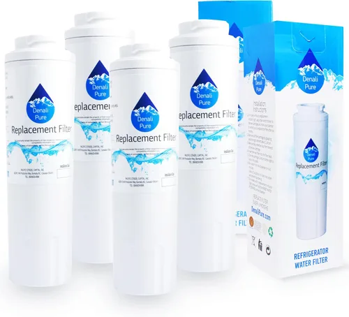 Upstart Battery Paquete de 4 filtros de agua de repuesto para refrigerador MFD2561HEW - Compatible con cartucho de filtro de agua Maytag UKF8001