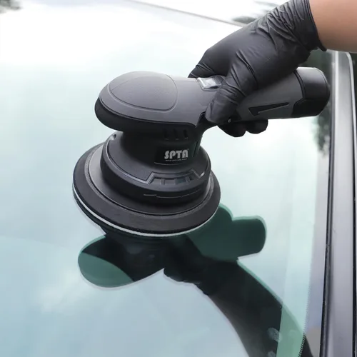 Miniatura 7 de Almohadilla de pulido, SPTA 5 piezas de 3' (80mm) Discos de pulido de microfibra para coche, almohadilla de pulido para eliminar arañazos